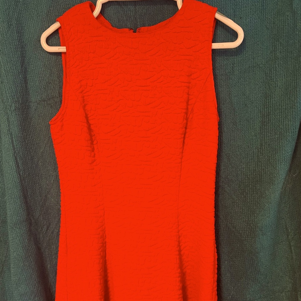 Catherine Malandrino Red Sleeveless Cocktail Dress Size Small